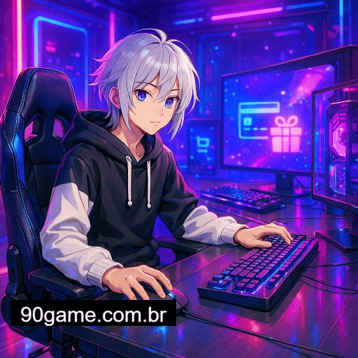 Ofertas e recompensas da 90game em catálogo visual.